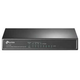[SWTTPL200] Switch                                                                                                                                                                      De Escritorio De 8 Puertos A 10/100 Mbps Con Poe + De 4 Puertos -