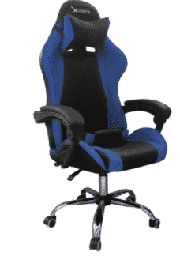 [Dim-29444] SILLA PARA GAMING XZEAL NEG/AZUL ACERO, 3 PISTONES7PVC (XZSXZ05A)