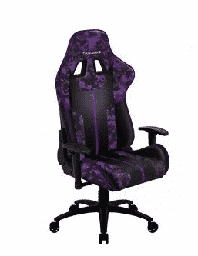 [Dim-29561] SILLA THUNDER X3 BC3 CAMO ULTRA VIOLET RECLINABLE 180° MAXIMO 150KG