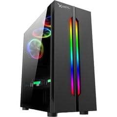 [7503028126804-X] Gabinete Xzeal, Xz120, Atx, Micro-atx, Mini-itx, Negro Xzcgb03b