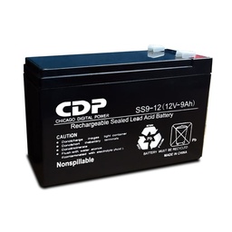[7503035006526-C] BATERIA DE REEMPLAZO MARCA CDP MOD SLB12-9 AH PLOMO ACIDO LIBRE DE MANTENIMIENTO
