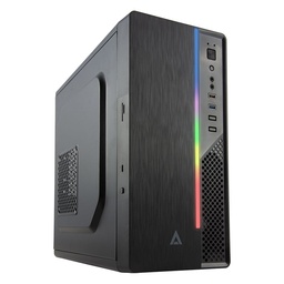 [7506215929547-A] GABINETE ACTECK-X ULTRON X600 M-ATX M-ITX RGB 500W USB 3.0 AC-929547