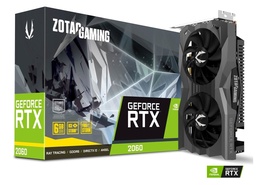 [Dim-ZT-T20600H-10M] TARJETA DE VIDEO ZOTAC NVIDIA GEFORCE RTX 2060 6GB GDDR6 ZT-T20600H-10M