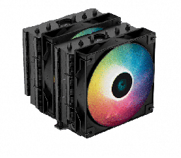 [Dim-R-AG620-BKANMN-G-2] Disipador                Cpu Deepcool Ag620 Bk Argb, 120mm, 300 - 1850rpm, Negro