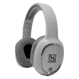 [NBAB042100] Audifonos                                                                                                                                                                                                                                                                                                                                                                                                                                  Necnon Over-ear Bt Nbh-04 Promanos Libres Blanco/plata