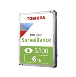 [HDWT860UZSVA] Disco Duro Interno Toshiba S300 6tb 3.5" Sata 5400rpm Cctv 64cam Bulk (hdwt860uzsva)