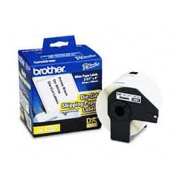[DK1202] Rollo De Etiqueta Brother Dk1202 Pre-cortada 2.4" X 3.9" (62mm X 100 M