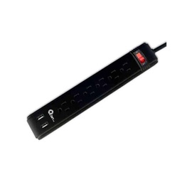 [EN260] Barra                                                                                                                                                                                                                                                                                                                                                                                                                                                                                                                                                                                                                                           De Multi Contactos Qian Pinyao En260 6 Contactos2 Puertos Usb