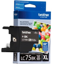[LC75BK] Cartucho                                                                                                                                                                                                                                                       Negro Brother Lc75bk 600 Pag. Mfcj5910dw/mfcj6510dw/mfcj6710d