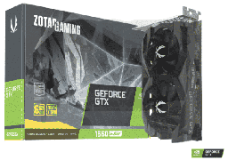 [Dim-ZT-T16620F-10L] Tarjeta   De Video Zotac Nvidia Geforce GTX 1660 Super Twin Fan 6gb GDDR6