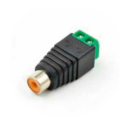 [QAY-60305] Conector  Qian Qay-60305 Cat5-cat6 Utp Audio/rca Hembra/video, P/cctv