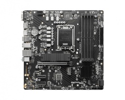 [dim-PRO-B760M-P-1] Tarjeta Madre Msi Pro B760m-p M.2 Pcie 4.0 Ddr5 4x128 6800+ S-1700
