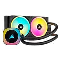 [CW-9061001-WW] DISIPADOR CON ENFRIAMIENTO LIQUIDO CORSAIR ICUE LINK H100I/ 240 MM/ S-1700 1200/ AM5 AM4/ RGB  NEGRO