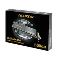 [ALEG-800-500GCS-1] UNIDAD DE ESTADO SOLIDO SSD INTERNO ADATA LEGEND 800 500GB M.2 2280 NVME PCIE GEN 4X4 LECT.3500 ESCRIT.2800 MBS PC LAPTOP MINIPC 3DNAND DISIPADOR (ALEG-800-500GCS)