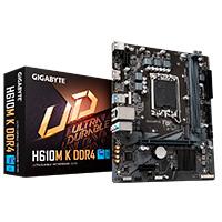 [H610M K DDR4] MB GIGABYTE H610M K INTEL S-1700 14VA GEN/2XDDR4 3200MHZ/PCIE 4.0 X 16/HDMI/2XUSB 3.2/M.2/MICRO ATX/GAMA BASICA