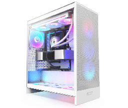 [CM-H72FW-R1] GABINETE NZXT H7 FLOW RGB/BLANCO/MIDI-TOWER/GAMER