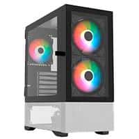 [BR-938921] GABINETE GAMER BALAM RUSH NITROX CRYSTAL 5500 CBW / MEDIA TORRE / ATX, M-ATX, MINI ITX / PANEL REMOVIBLE CRISTAL TEMPLADO / VENTILADOR ARGB / BLANCO Y NEGRO / BR-938921