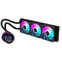 [GP-AORUS WATERFORCE X II 360] DISIPADOR DE ENFRIAMIENTO LIQUIDO GIGABYTE GP-AORUS WATERFORCE X II 360 / INTEL 115X, 1200, 1700 / AMD TR4, AM5, AM4, STR5 / 360MM / COLOR NEGRO
