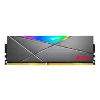 [AX4U32008G16A-ST50] MEMORIA XPG SPECTRIX D50 UDIMM DDR4 8GB PC4-25600 3200MHZ CL16 1.35V RGB CON DISIPADOR PC/GAMER COLOR GRIS ( AX4U32008G16A-ST50)