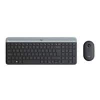 [920-009266] TECLADO/MOUSE LOGITECH MK470 ULTRA DELGADO NEGRO INALAMBRICO USB PC/WINDOWS/SURFACE