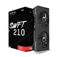 [RX-76TSWFTFP] TARJETA DE VIDEO XFX AMD RADEON RX 7600XT SPEEDSTER SWFT 210 DUAL FAN/ 16GB/ GDDR6/ PCIE 4.0/128 BIT/GAMA MEDIA