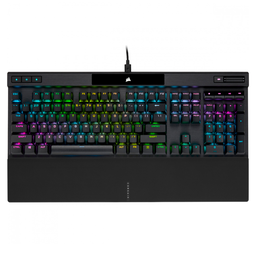 [CH-910941A-NA] TECLADO CORSAIR K70 RGB PRO/ÓPTICO-MECÁNICO/LED RGB RETROILUMINADO/CORSAIR OPX/NEGRO/TECLAS PBT NEGRAS/ (CH-910941A-NA)