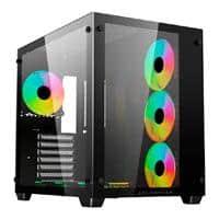 [BR-935944-1] GABINETE GAMER BALAM RUSH TANK PRO GM930 / ATX - MINI TORRE / MICRO ATX - MINI ITX / PANEL CRISTAL TEMPLADO REMOVIBLE / VENTILADOR RGB / MALLA METALICA / 2 X SSD - 2 X HDD / NEGRO / BR-935944