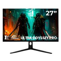 [BR-938624] MONITOR GAMER BALAM RUSH ULTRA ODYSSEY PRO MGX27 / 27 PUL / PLANO / 200 HZ / FULL HD / 1 MS / JOYSTICK DE NAVEGACION / VESA / DP, HDMI, AUDIO OUT, DC / RAPID IPS / ILUMINACION RGB / NEGRO / BR-938624