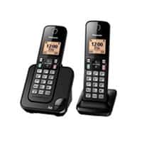 [KX-TGC352MEB] TELEFONO PANASONIC KX-TGC352MEB INALAMBRICO BASE HANDSET PANTALLA LCD COLOR AMBAR TECLADO ILUMINADO ALTAVOZ IDENTIFICADOR DE LLAMADAS 50 NUMEROS EN DIRECTORIO NEGRO