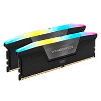 [CMH48GX5M2B6000C30] MEMORIA RAM CORSAIR  DDR5 RGB VENGEANCE  48GB (2 X 24GB) 6000MT/S CL30  BLACK (CMH48GX5M2B6000C30)