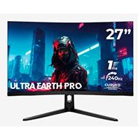 [BR-938631-1] MONITOR GAMER BALAM RUSH ULTRA EARTH PRO MGP27C / 27 PUL / CURVO / 240 HZ / FULL HD / 1 MS / JOYSTICK DE NAVEGACION / DP, HDMI, AUDIO OUT, DC / VESA / ILUMINACION LED / NEGRO / BR-938631