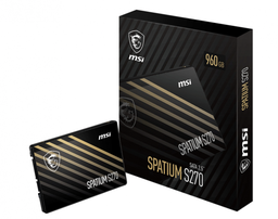 [SPATIUM S270 SATA 2.5Â 240GB] UNIDAD DE ESTADO SOLIDO INTERNO 240GB MSI S270 2.5 SATA LECT.500/ESCRIT.400 MBS 7MM PC/LAPTOP/MINIPC
