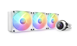 [RL-KR360-W1-1] DISIPADOR DE ENFRIAMIENTO LIQUIDO NZXT KRAKEN  / 360MM/ BLANCO /120MMX3 F120 RGB /GAMER - RL-KR360-W1