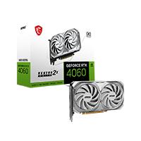 [GEFORCE RTX 4060 VENTUS 2X WHITE 8G OC] TARJETA DE VIDEO MSI NVIDIA GEFORCE RTX 4060VENTUS 2X WHITE OC. PCIE X 4 X 8 /8GB/GDDR6/ESTANDAR/HDMI/3 XDP/GAMA MEDIA