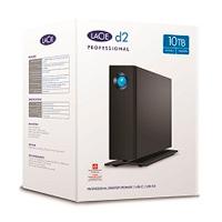 [STHA10000800] DISCO DURO EXTERNO LACIE D2 PROFESSIONAL 10TB 3.5 ESCRITORIO USB 3.1 TIPO-C USB 3.0 NEGRO WIN MAC ADAPT DE ALIMENTACION