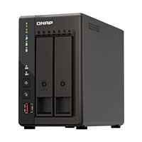 [TS-253E-8G-US-1] NAS QNAP TS-253E-8G / 2 BAHIAS / TORRE / INTEL CELERON 4NUCLEOS 2.6GHZ / 8GB RAM DDR4 / LAN 2,5GBE2 / WAKE ON LAN / HDMI2 / USB 3.22 / USB 2.0 2 / SOPORTA M.2 22802 / NO INCLUYE DISCOS