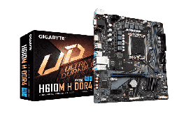 [Dim-h610m-h] Tarjeta Madre Gigabyte Micro ATX H610M H Socket 1700 Intel H610