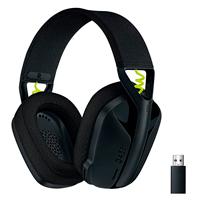 [981-001049] AUDIFONOS GAMING TIPO DIADEMA LOGITECH G435 LIGHTSPEED BLACK INALAMBRICO RECARGABLE 18HRS USB 1MS