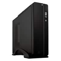 [7506215902335-A] Gabinete Acteck Slim Bern Td-510 Micro Atx 500w 24 Pin Negro Gapc-301