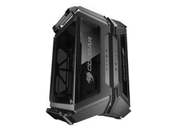 [105LMT0001-00-1] Gabinete Cougar Gemini X Dual Tower,crist,negro,atx