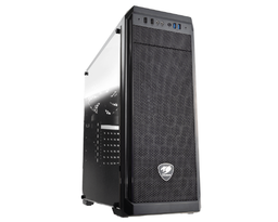 [385NC10.0006-1] Gabinete Cougar MX330-G, Midi-Tower, ATX/Micro-ATX/Mini-ITX, USB 2.0/3.0, sin Fuente, 1 Ventilador Instalado, Negro