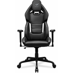 [3MARXGLB.0001-1] Silla Cougar Hotrod Royal Black Cuero Sintetico 136kg