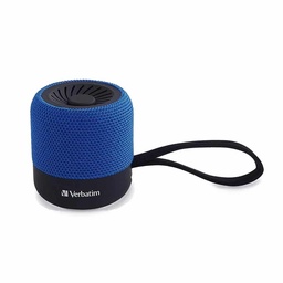 [023942702290-V] Mini  Altavoz Verbatim Inalambrico Bluetooth - Azul Vb70229