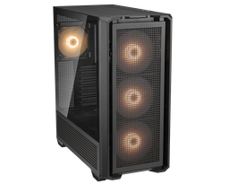 [3857C90.0001-1] Gabinete Cougar Mx600 Negro Rgb Crist Temp E-atx/full Tower
