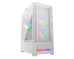 [385ZD10.0005-1] Gabinete Cougar Airface Blanco Rgb Cristal Temp Eatx