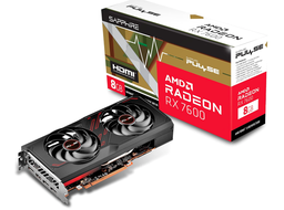 [11324-01-20G-1] Tarjeta De Video Sapphire Amd Radeon Rx 7600 Gaming Pulse Dual Fan / 8gb/ Gddr6/ Pcie 4.0/128
