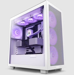 [CM-H71FW-R1] Gabinete Nzxt H7 Flow Rgb Blanco, Atx