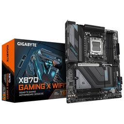 [X870 GAMING X WIFI7] Tarjeta Madre Gigabyte X870 Gaming X Wifi7 / Amd X870 / Socket Am5 / Ddr5 4x 8200 Mt/s / Wifi7 / Bt
