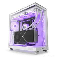 [CC-H61FW-R1-2] Gabinete Nzxt H6 Flow Rgb/ Vidrio Templado/blanco/atx, Micro-atx, Mini-itx/ Mid Tower/gamer