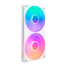 [RF-U28HF-W1] Unidad De Ventilador Monocasco Nzxt F280 Rgb Core /blanco/ 280mm Con 2 Ventiladores Rgb De 140mm /
